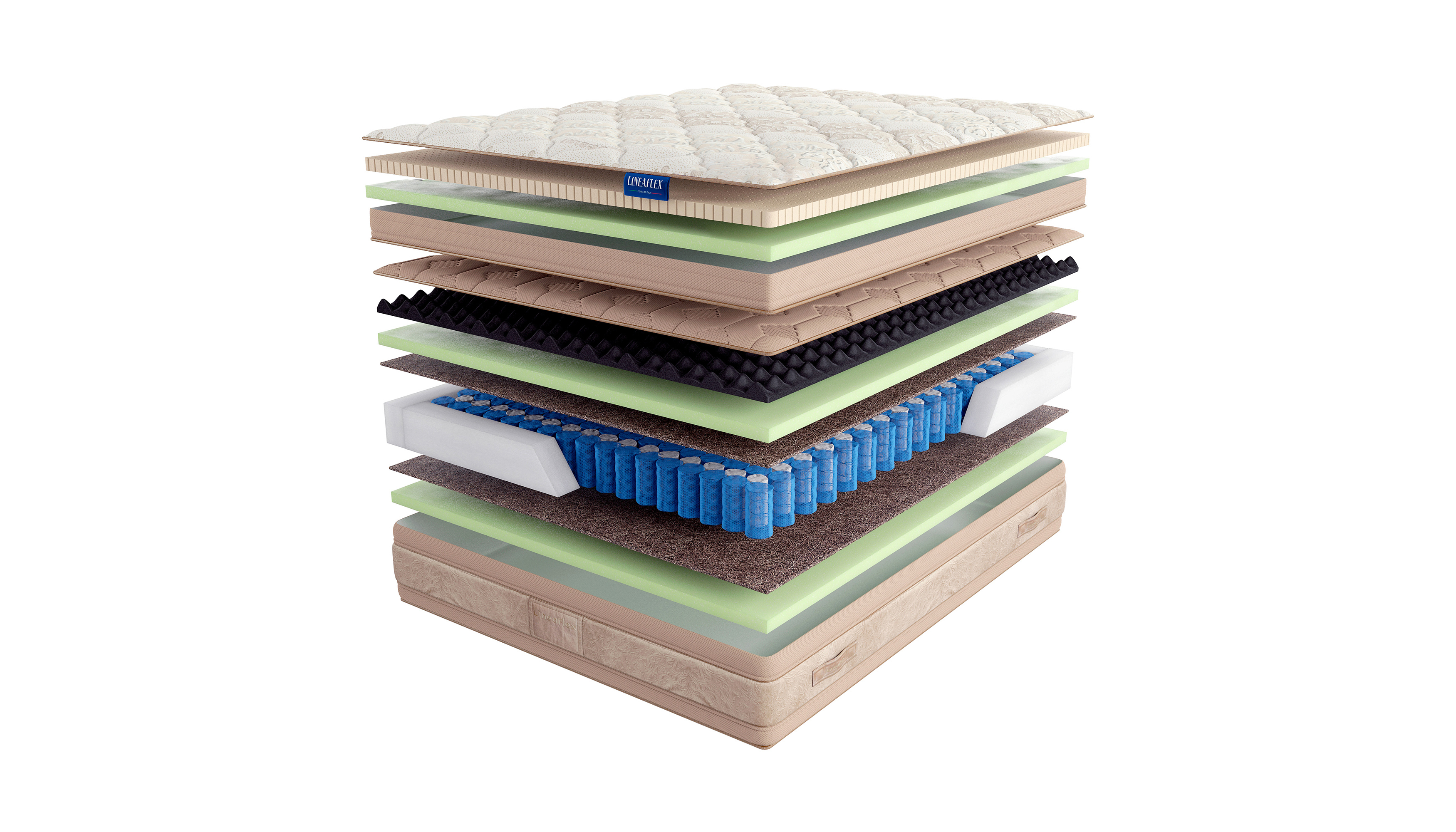 Матрас Divine Gold с топпером Latex 42 {size}