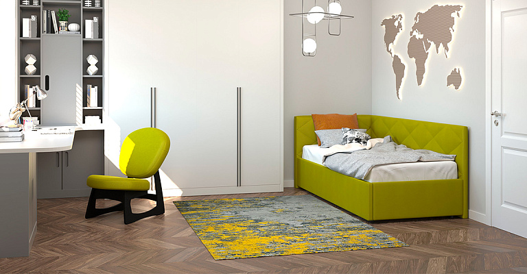 Кровать Селия с бортиком